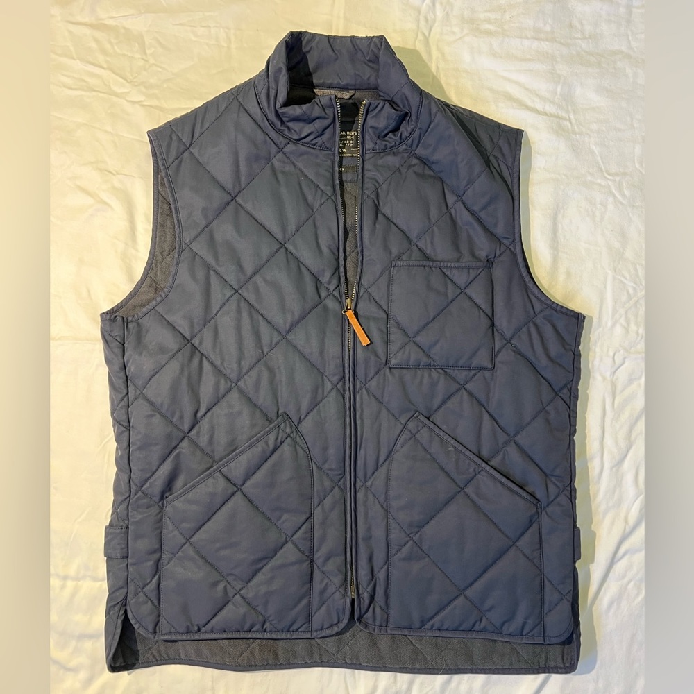 JCrew Sussex Quilted Vest with Primaloft